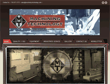 Tablet Screenshot of machining-technology.com
